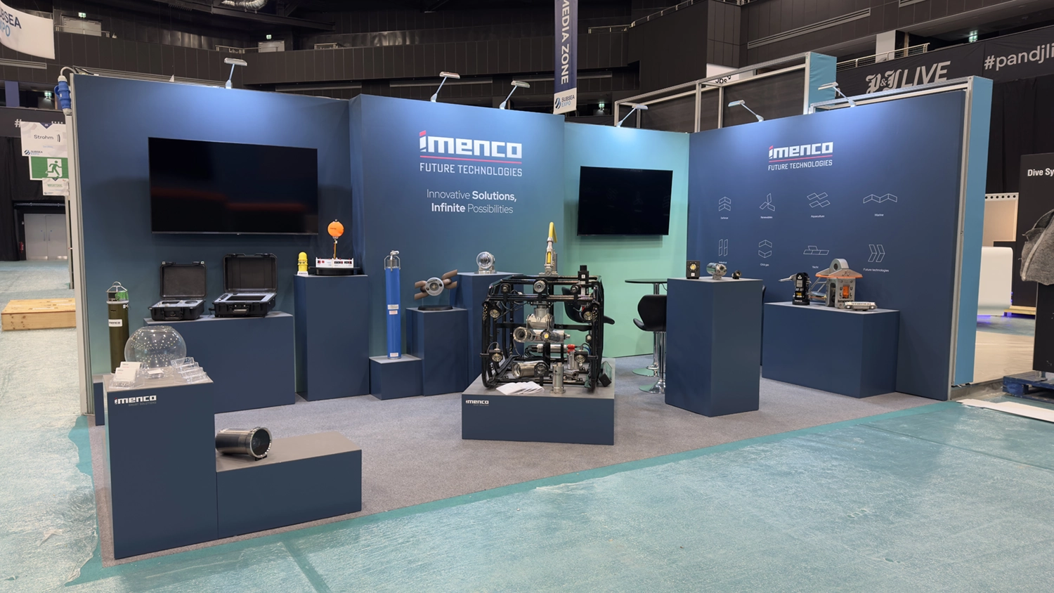 Subsea Expo exhibition design in Aberdeen